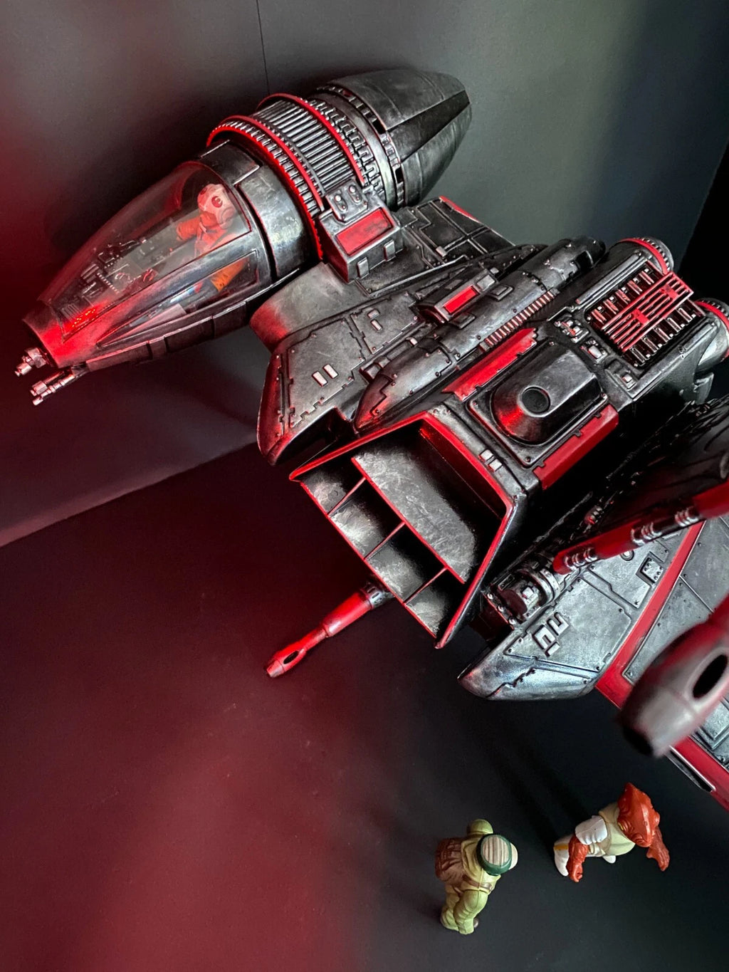 Star Wars Hellion Vortex B-wing Interceptor vintage Maul Shadow lord collectible - view 17