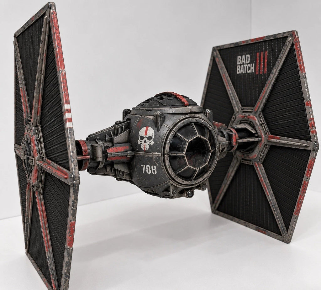 Star Wars Bad Batch Clone Force 99 Custom Repaint Diorama Commission Hunter