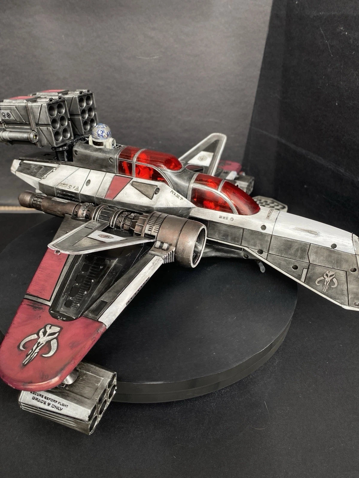 “Red Wraith” Mandalorian ARC 170 Starfighter Star Wars Andor Republic Vintage