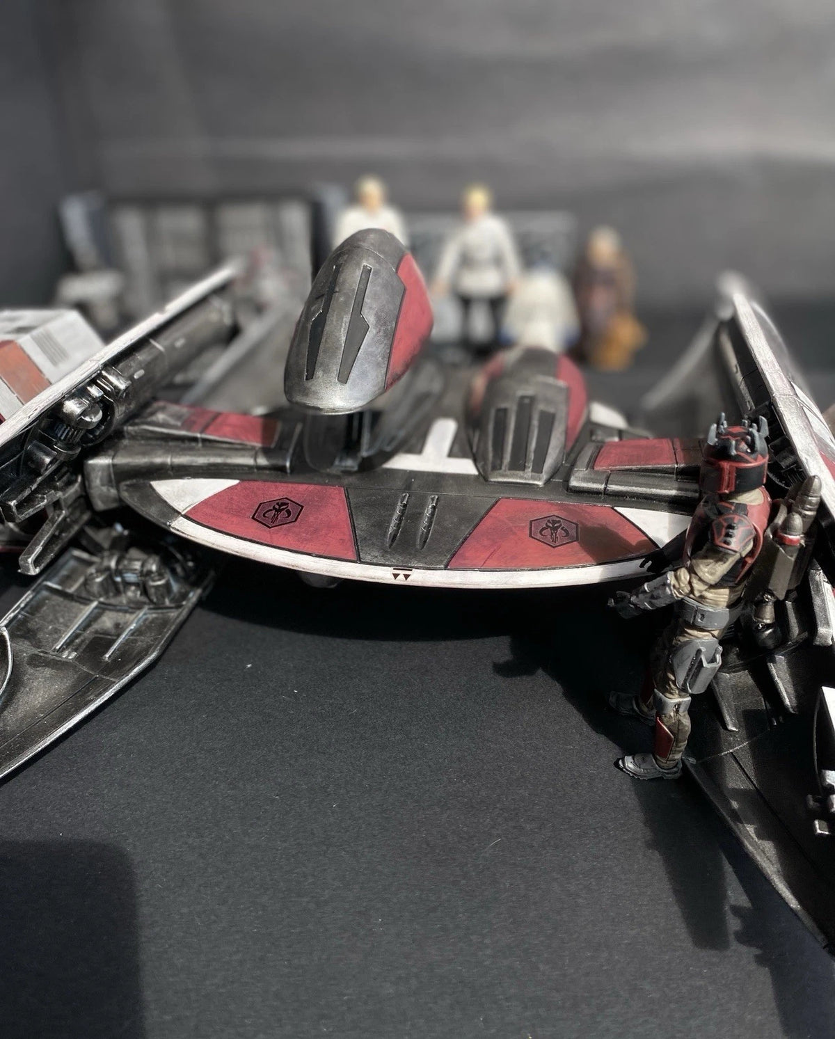 Mandalorian Star Wars Andor Republic Droid Fighter Kenner Vintage Collectible