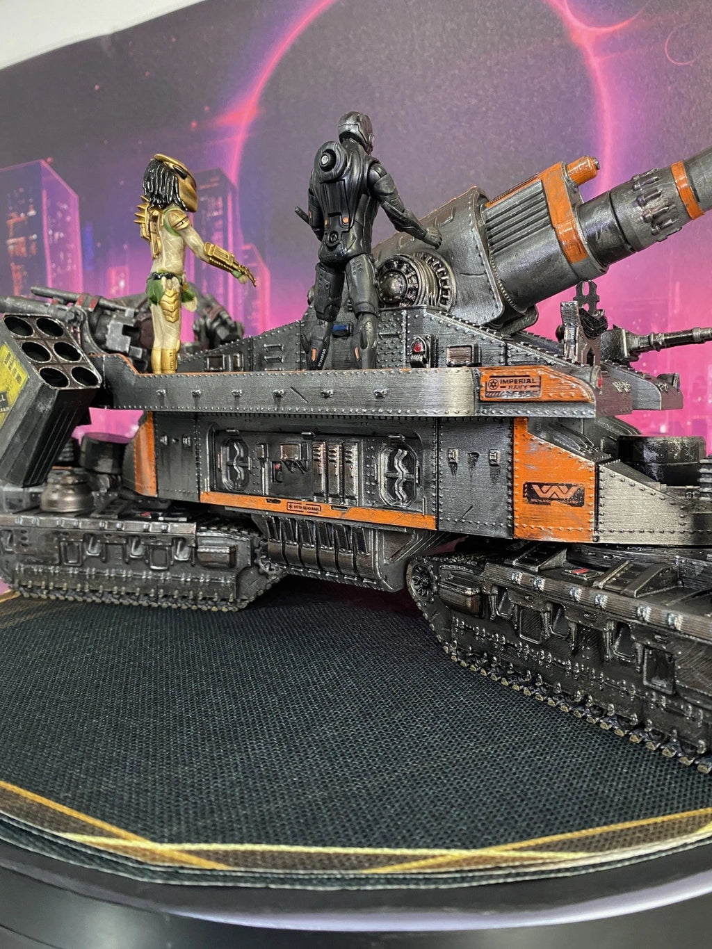 GI JOE ARCLIGHT “SIEGE MULE” Heavy Artillery kenner vintage Cobra collectible