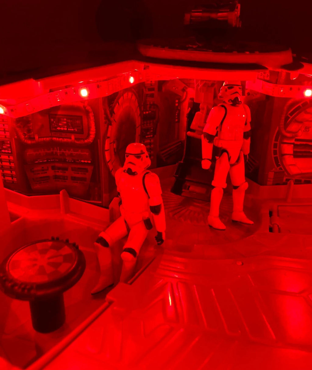 The Crimson Covenant | Dark Sith Command Millennium Falcon Custom Star Wars