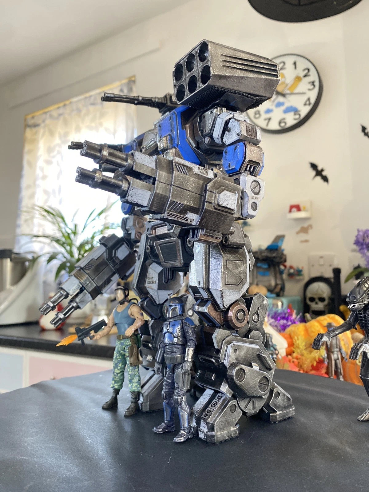 Cobra AttackMech OS-221 Urban Exo Custom Heavy Walker GI Joe vintage collectible