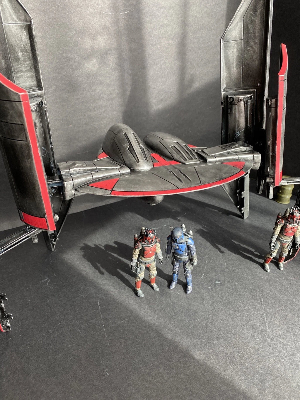 Star Wars Mandalorian Death Watch Droid Fighter Clone Wars Darth Maul Custom