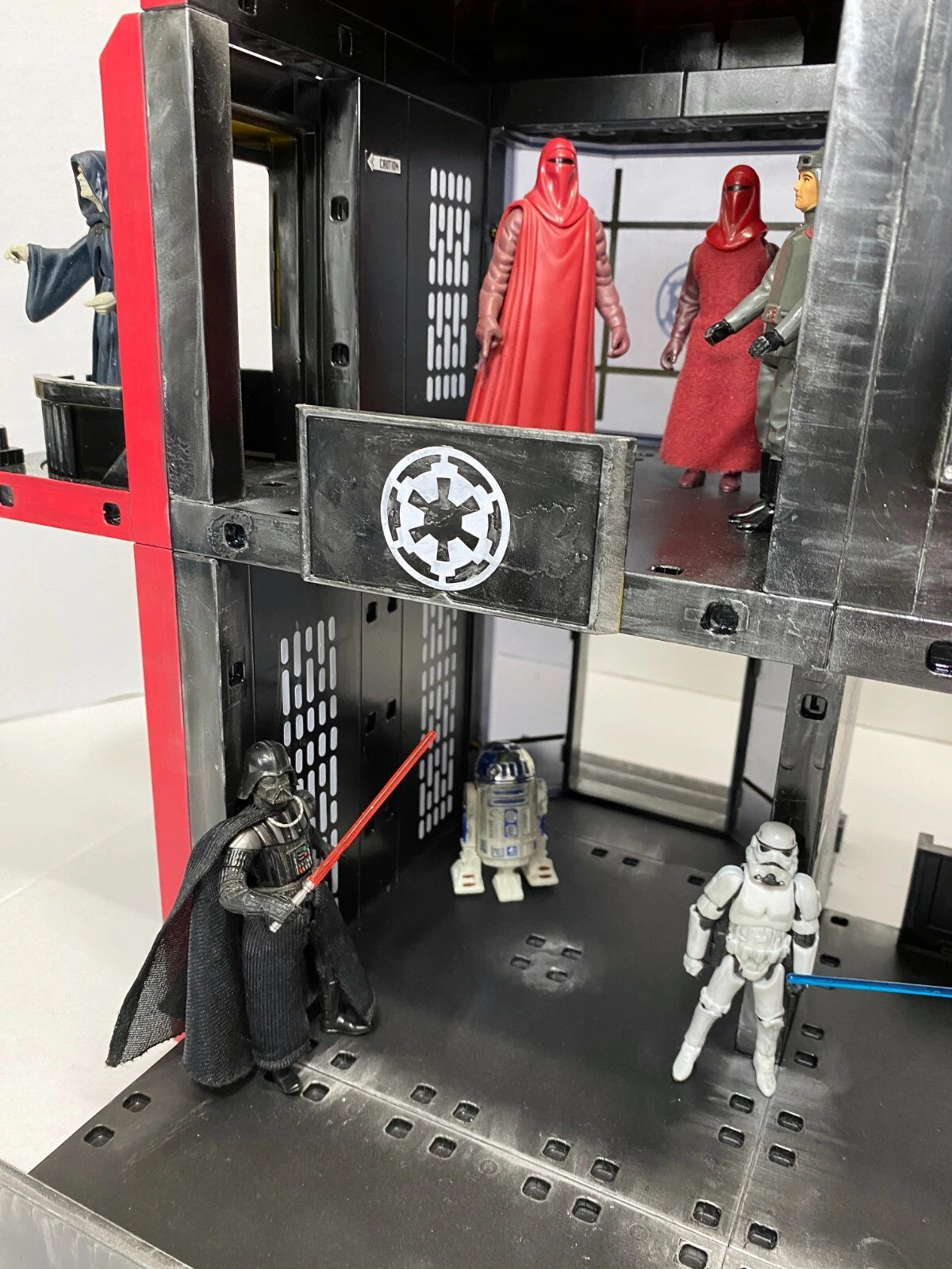 Star Wars Royal Guard Emperor Palpatine Headquarters Vintage Kenner Custom - view 14