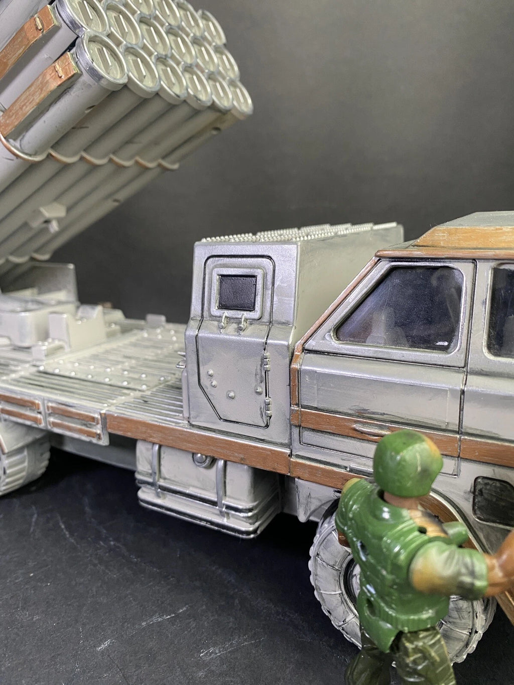 GI JOE COBRA Developmental Missile Launcher 1:18 Rare Collectible Vintage