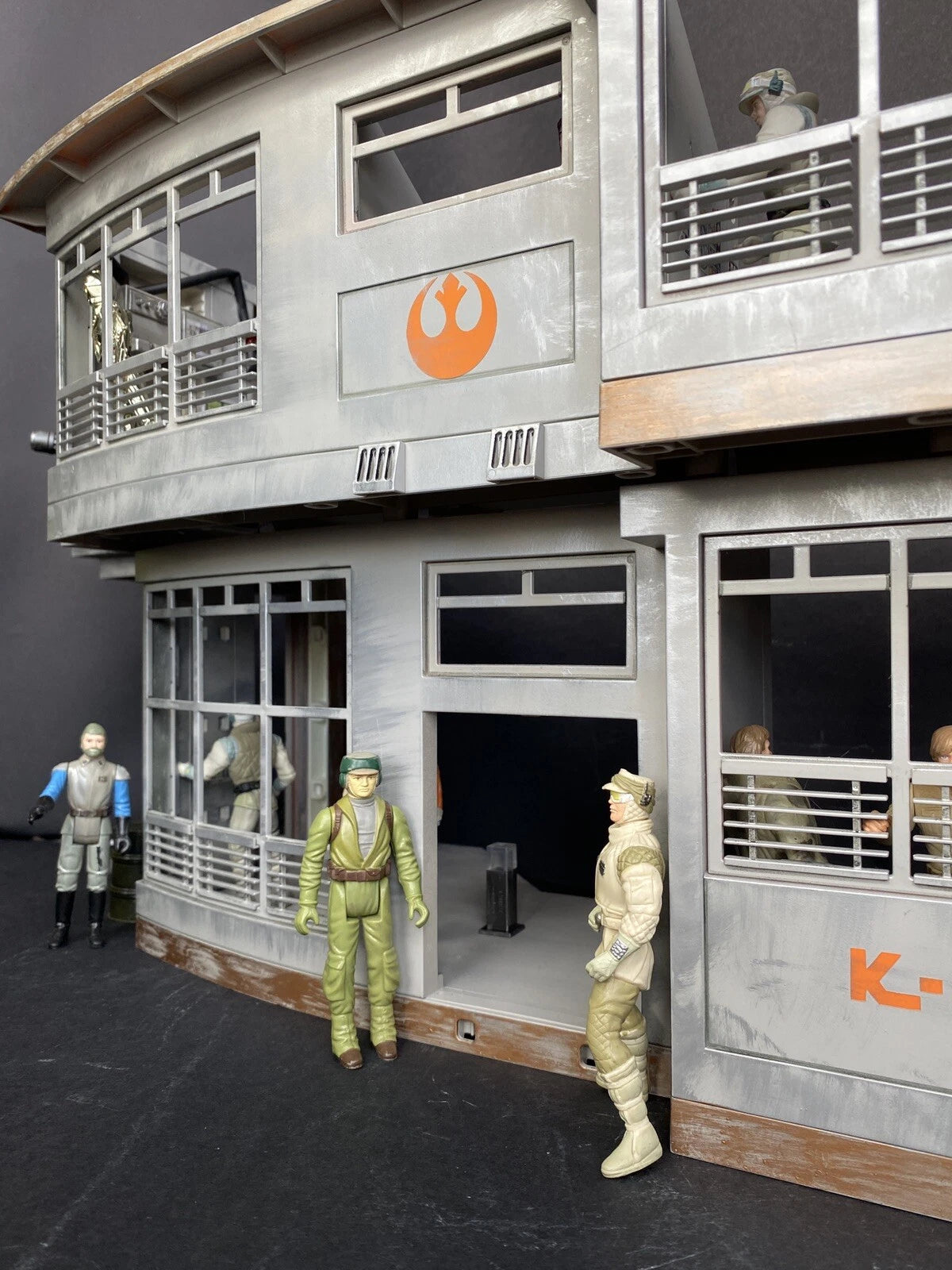 Yavin 4 Command Centre – Vintage Kenner Rebel Mandalorian Star Wars Diorama