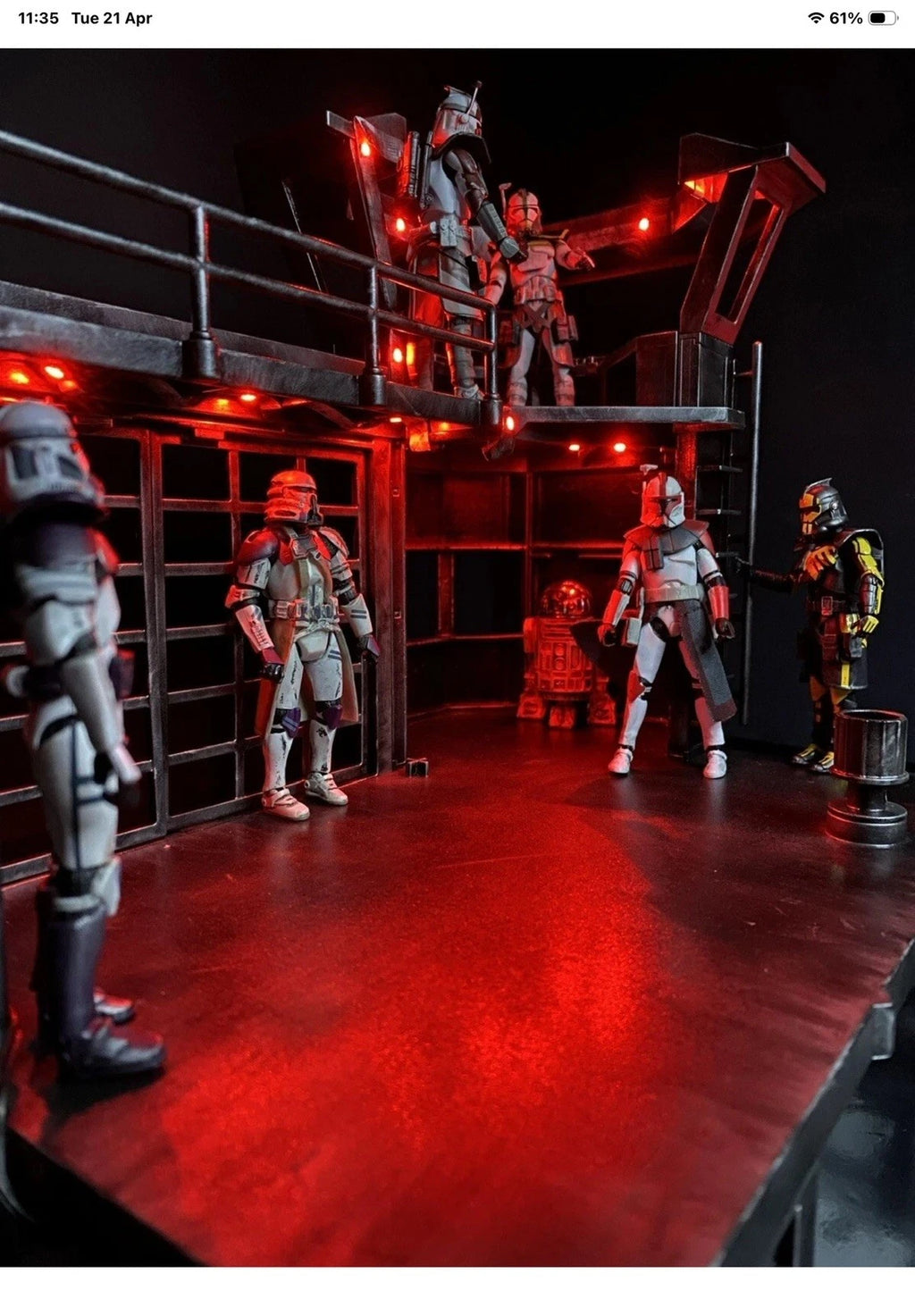 Star Wars Diorama Commission Andor Mandalorian Rogue One Imperial Rebel Custom