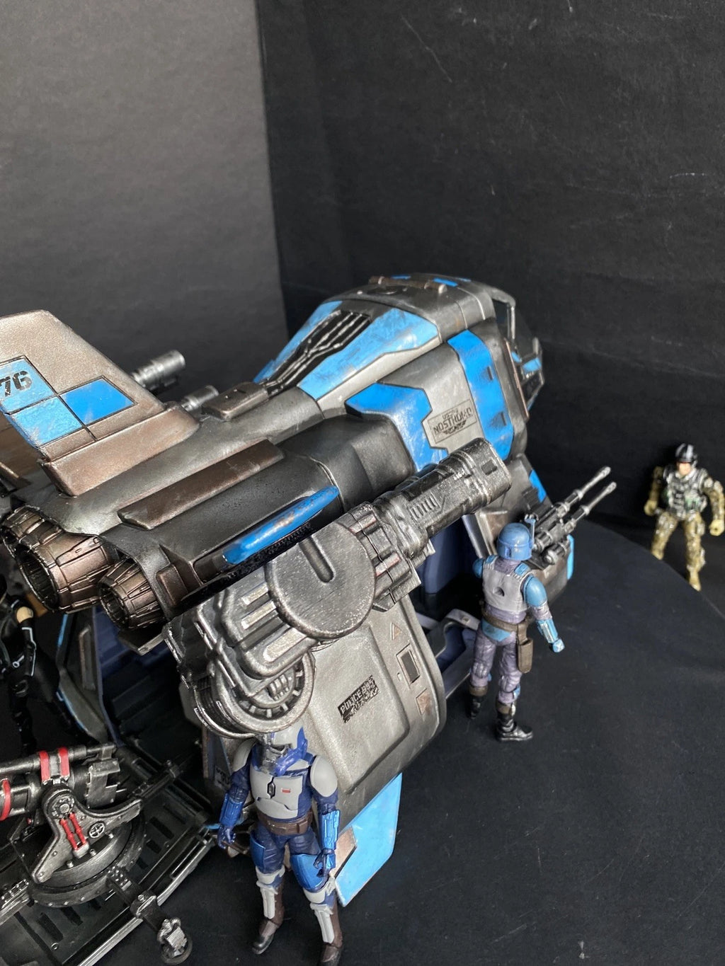 K-76 Dropship – Custom Andor Star Wars vintage Kenner Mandalorian Collectible