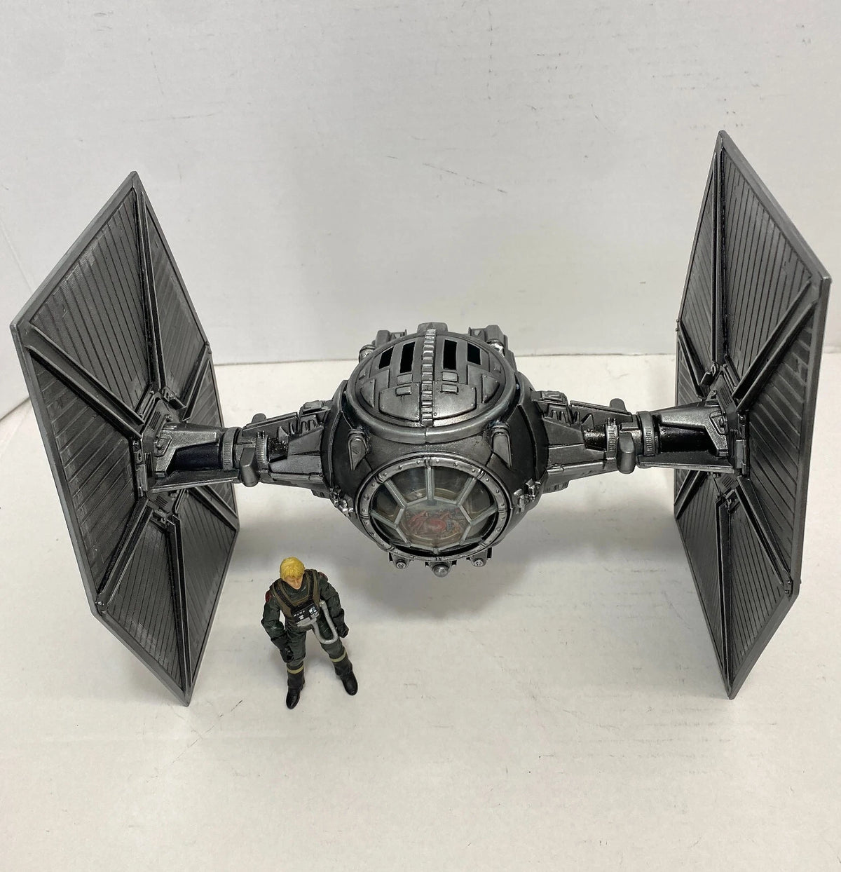 Andor Obsidian Reign Star Wars TIE Fighter Custom Vintage Kenner Black Series - view 10