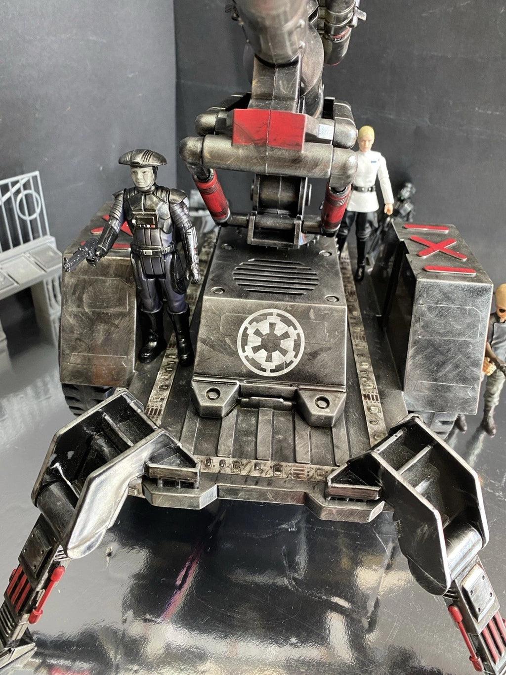 First Order Turbolaser Star Wars Heavy Artillery AV7 Andor Vintage Black Series