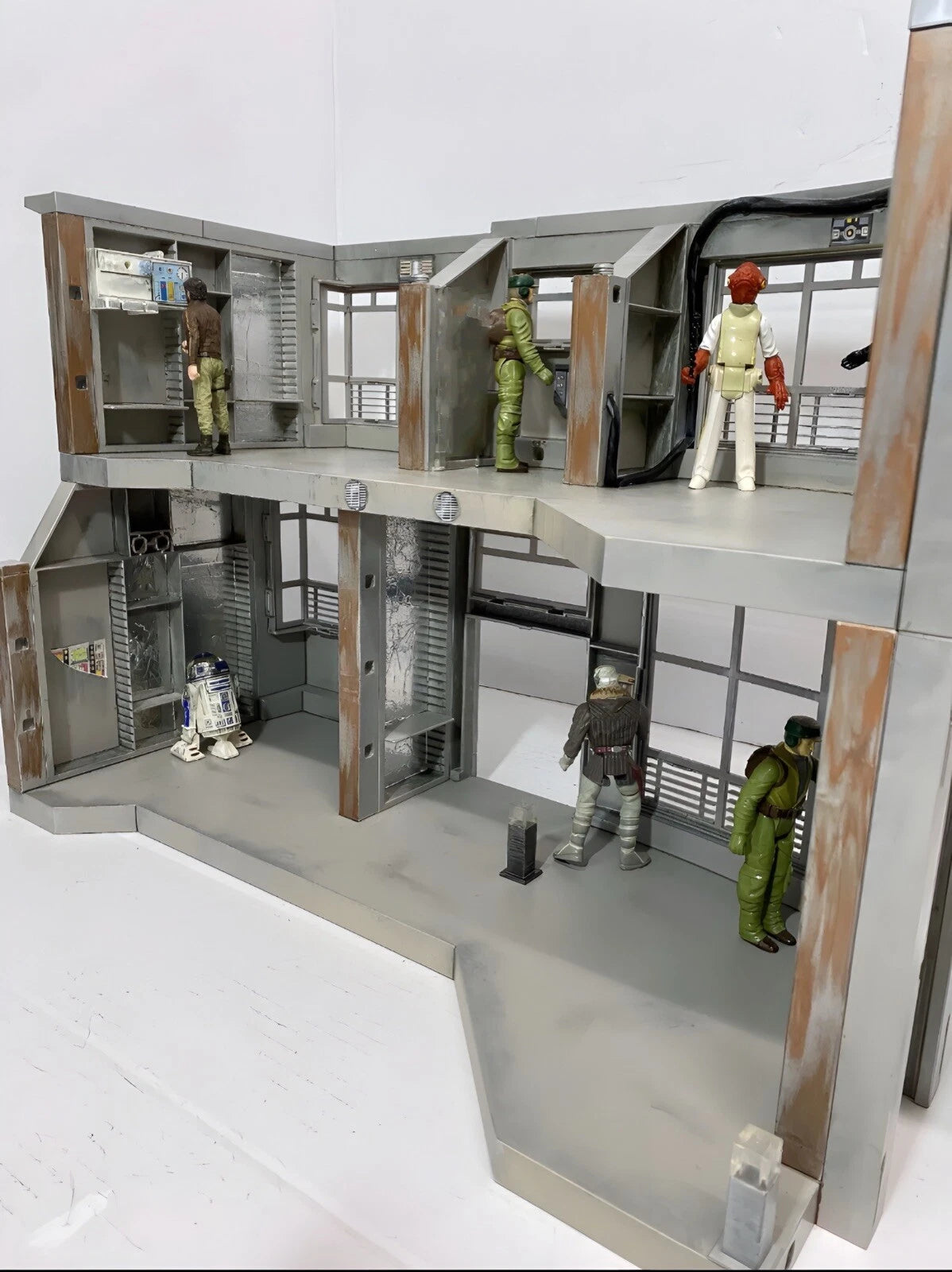 Andor Star Wars Hoth Rebel Headquarters Endor Base Empire Vintage Kenner 1/18 - view 2