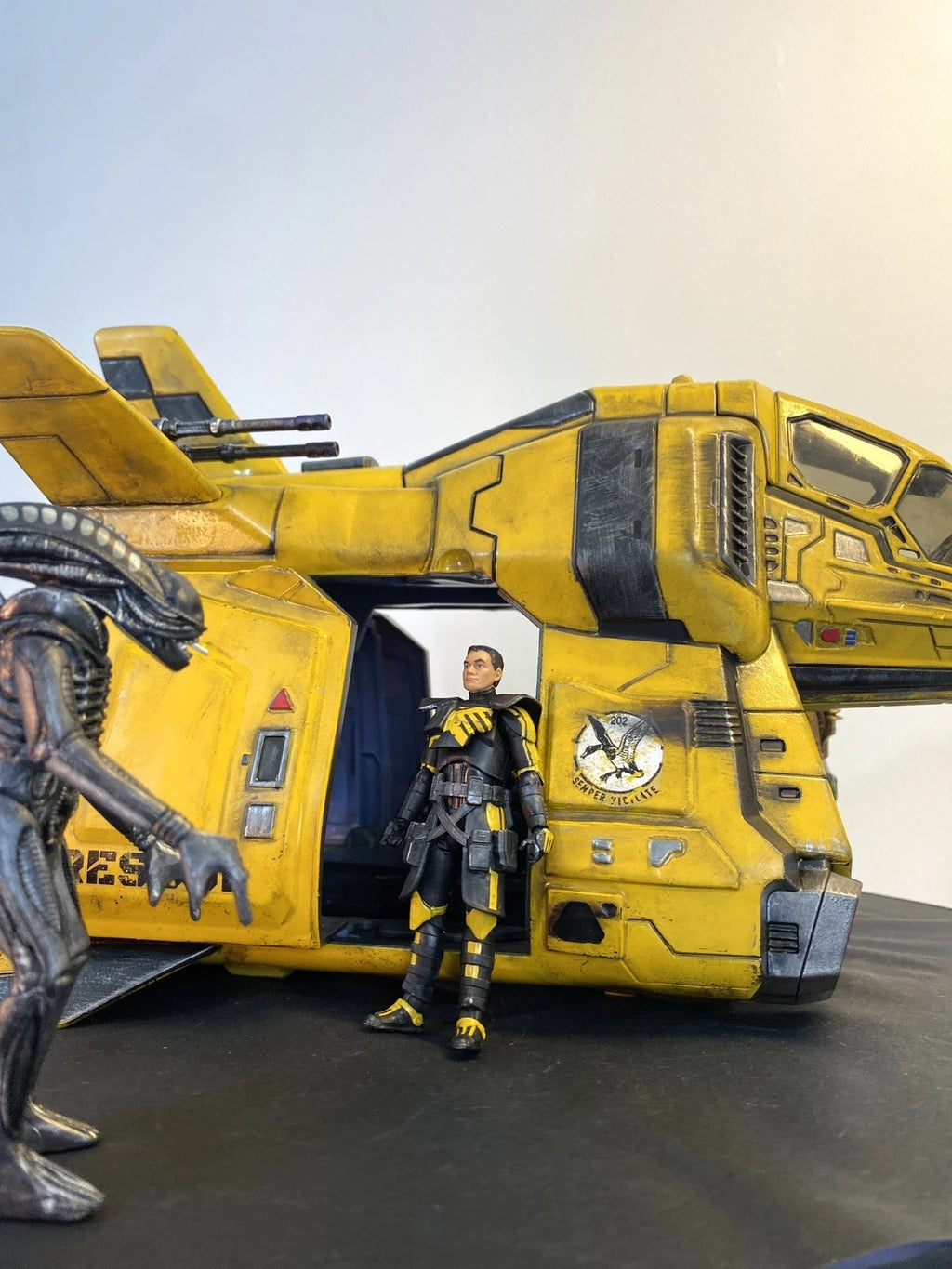 ALIENS ROMULUS CUSTOM VEHICLE COMMISSION KENNER VINTAGE HADLEY HOPE COLLECTIBLE