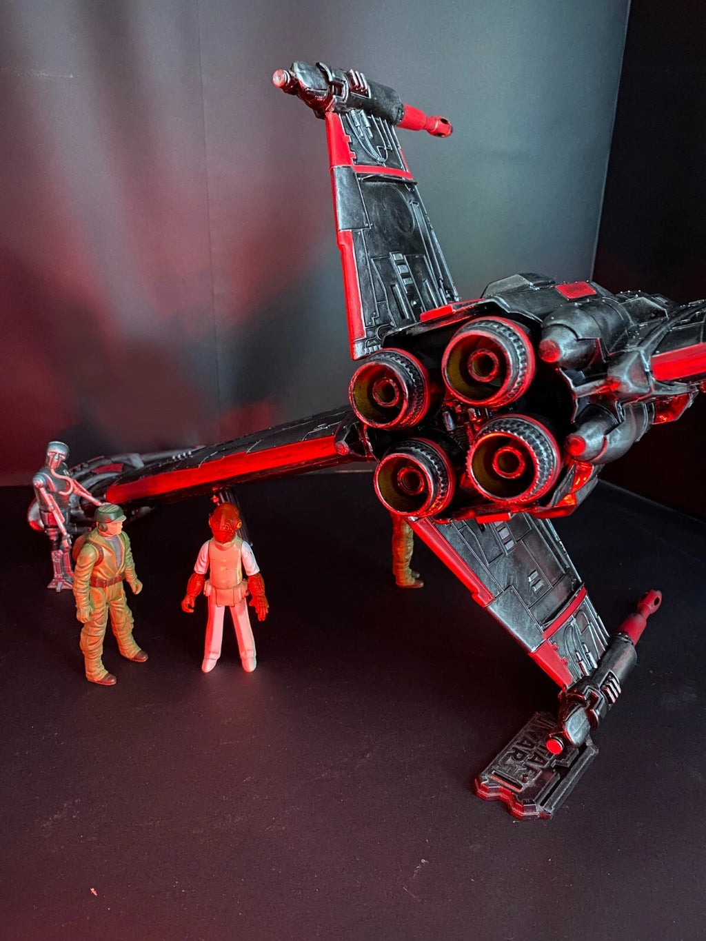 Star Wars Hellion Vortex B-wing Interceptor vintage Maul Shadow lord collectible - view 11