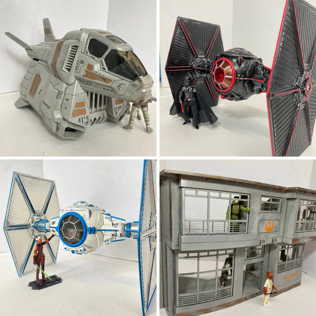Mandalorian Vehicle Commission Star Wars Vintage Bad Batch Imperial Sith Custom - view 20