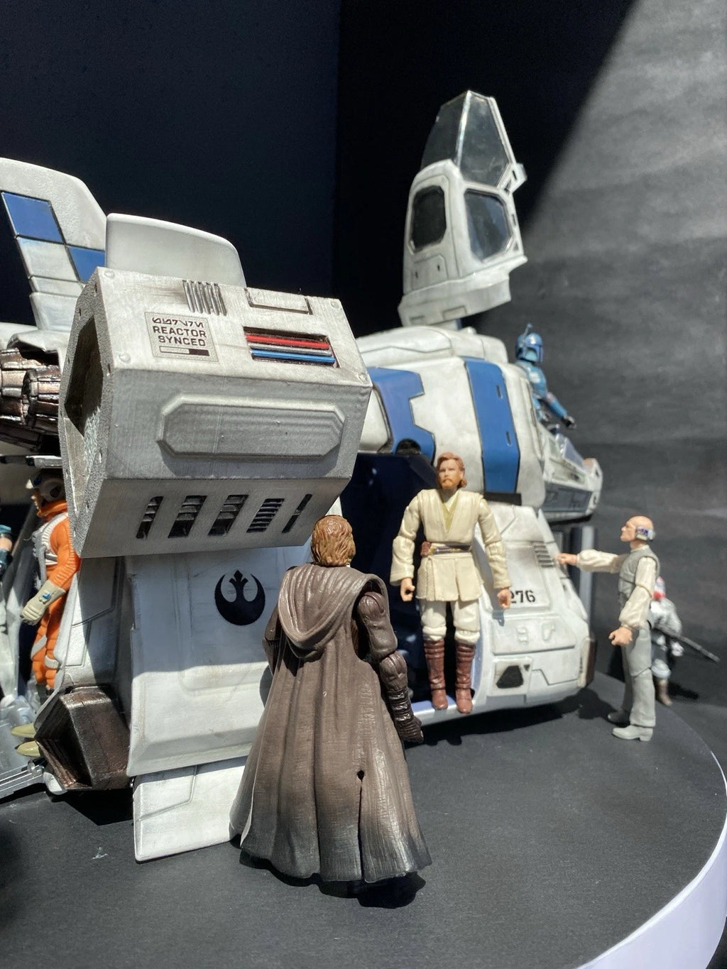 Star Wars Andor Rebel Alliance Starfighter Custom Vintage Collection Rogue One