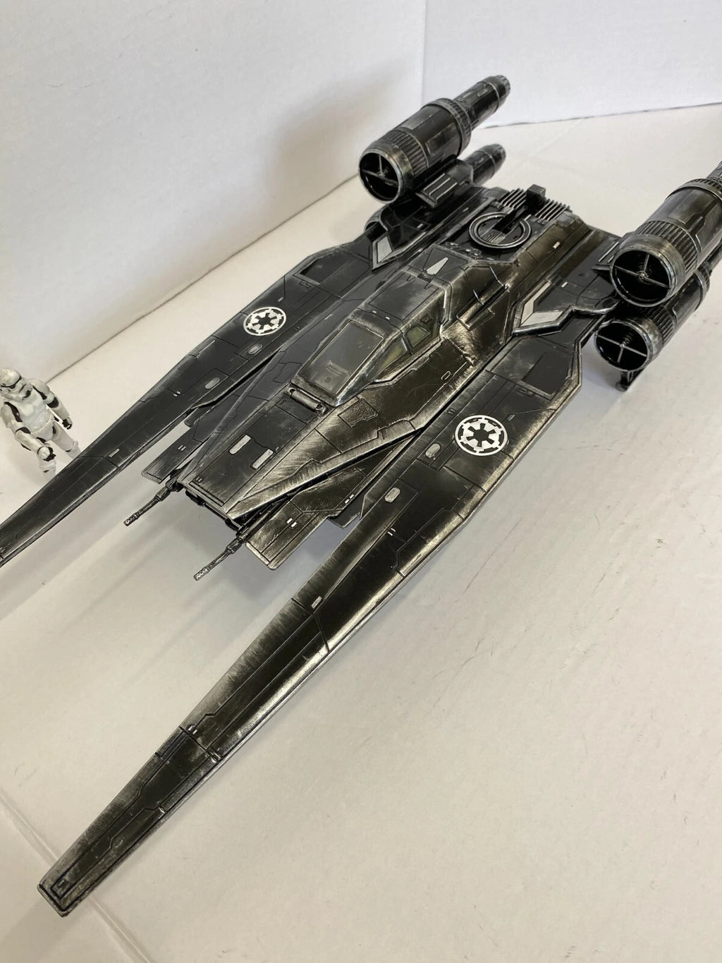 Star Wars Andor U Wing Imperial Sith Vintage Kenner Custom Empire Collectible - view 3