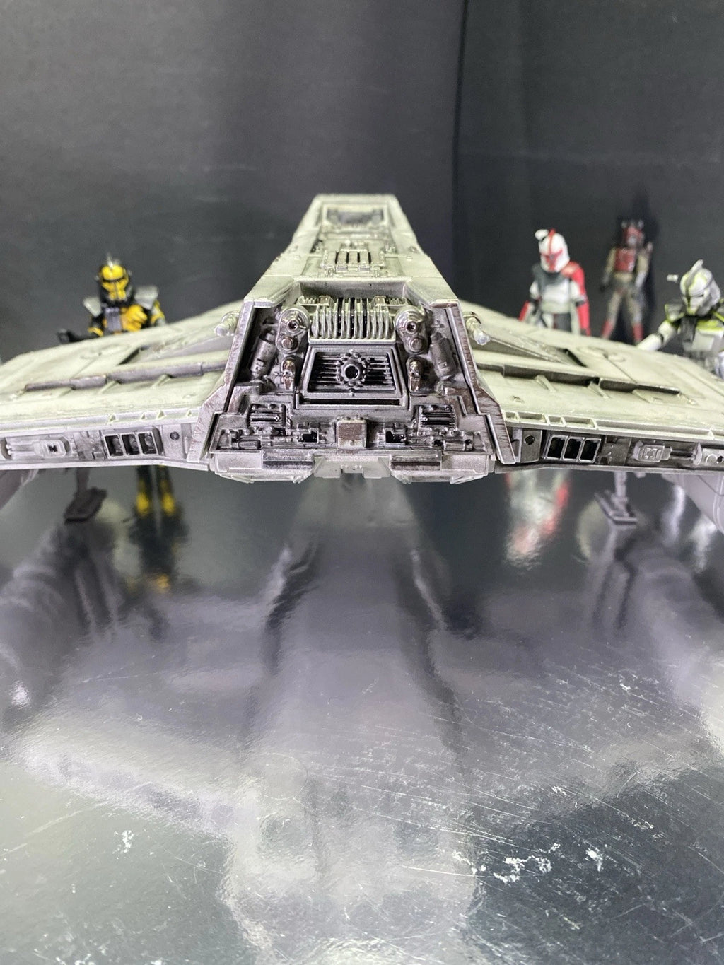 T-52 E-Wing Ghost Hound Imperial Interceptor Star Wars Andor Kenner Collectible