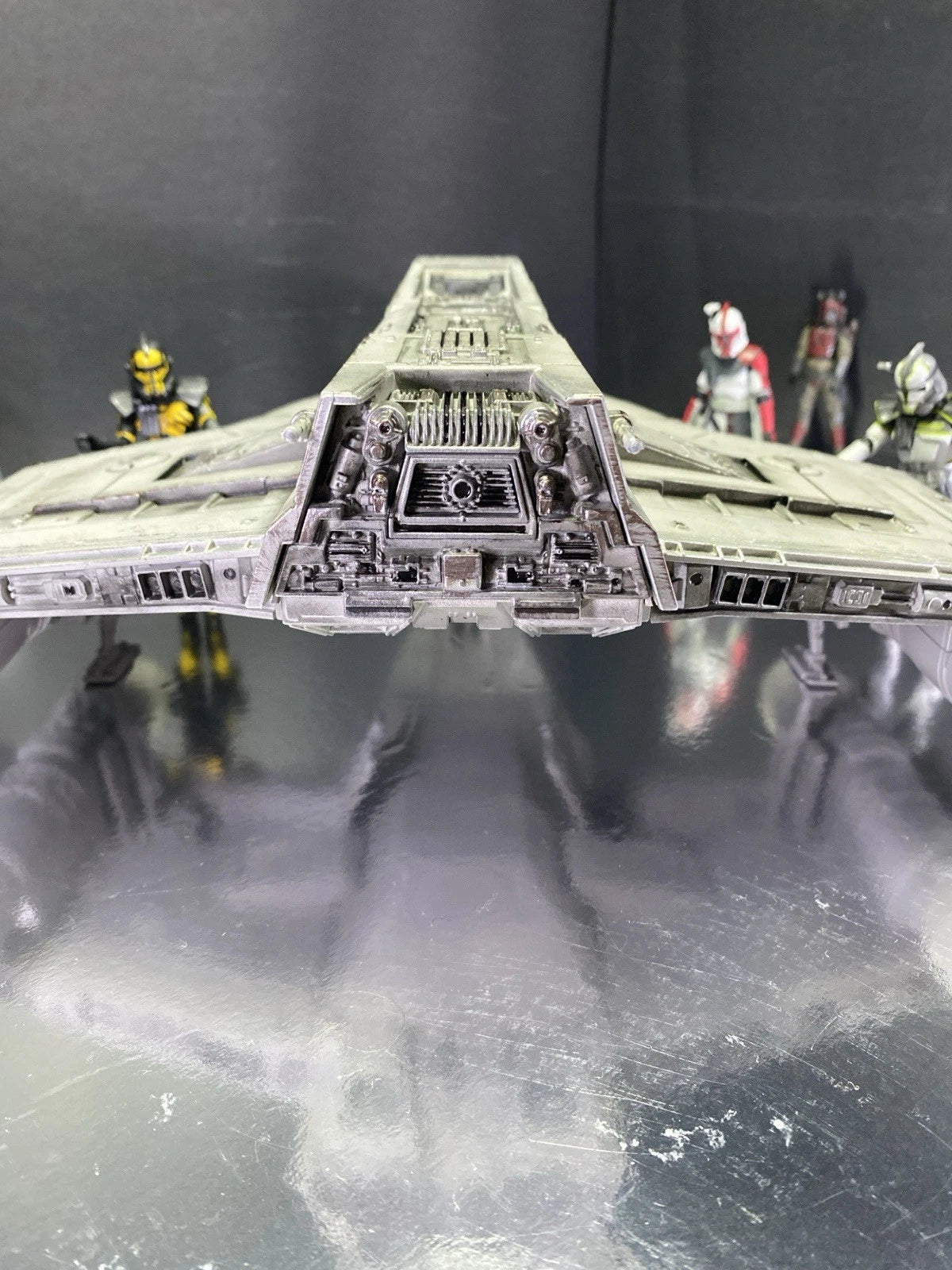 T-52 E-Wing Ghost Hound Imperial Interceptor Star Wars Andor Kenner Collectible