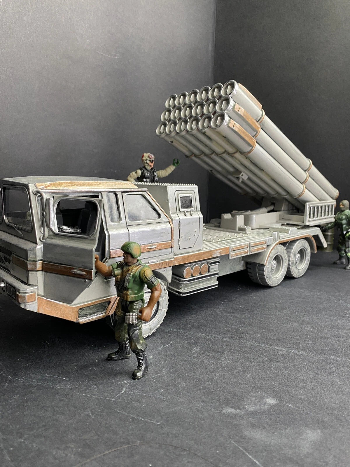 GI JOE COBRA Developmental Missile Launcher 1:18 Rare Collectible Vintage