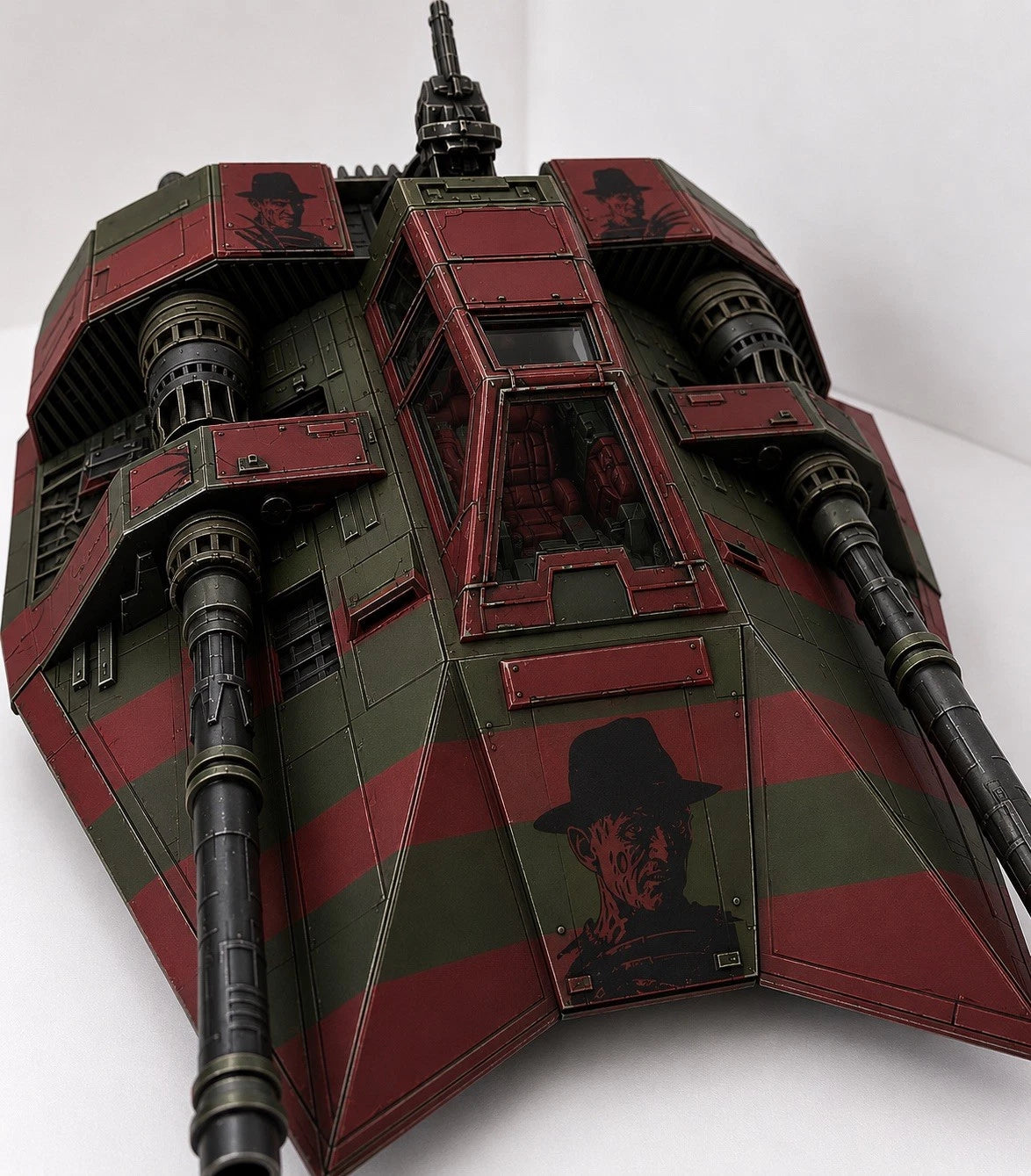 Custom Horror Vehicle Commission | Collector Artwork Vintage Kenner Collectible