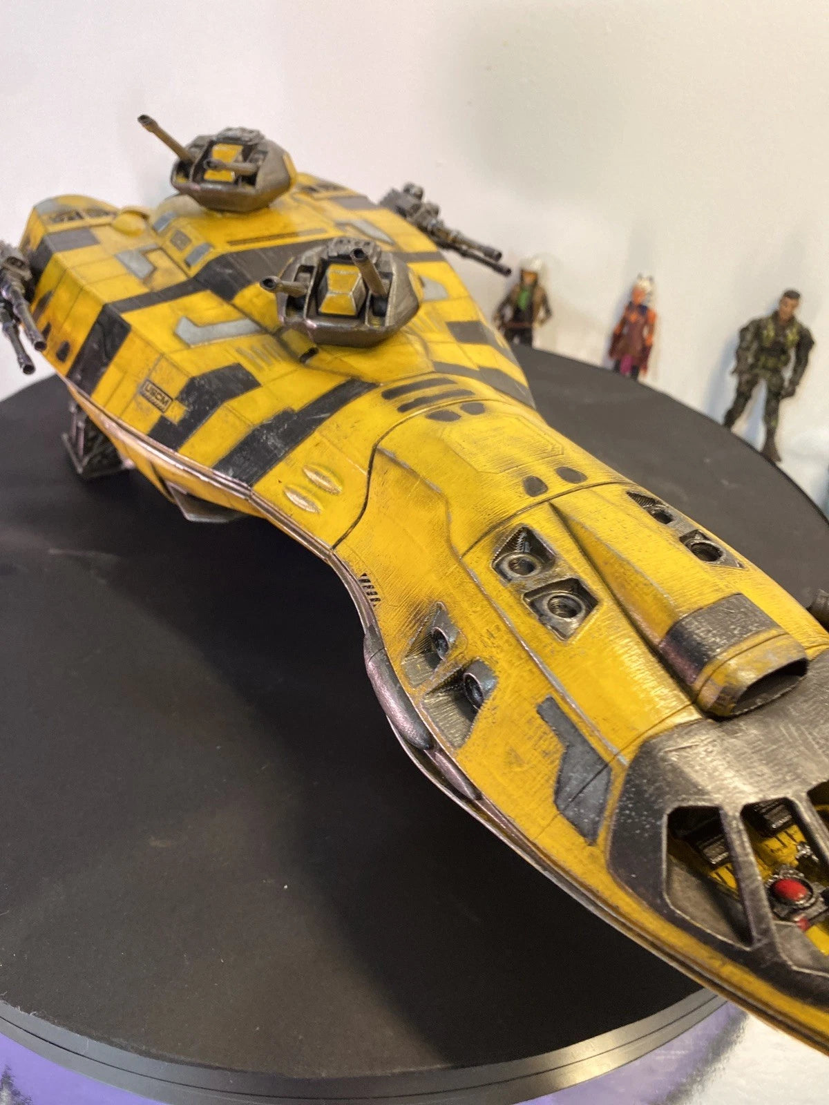 STAR WARS CUSTOM DROPSHIP GUNSHIP SHUTTLE 3.75 1:18 KENNER VINTAGE COLLECTIBLE