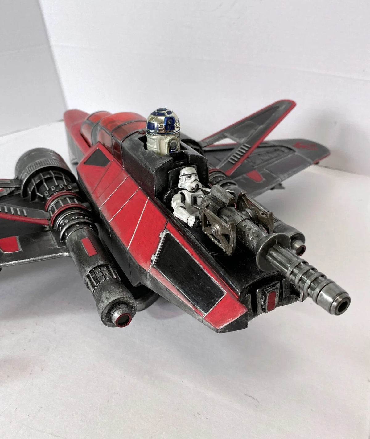 Star Wars Mandalorian Death watch Gunship Empire Vintage Kenner Black series - view 10