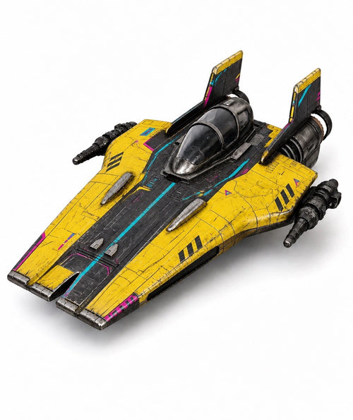 Mandalorian A-Wing Commission Star Wars Andor Vintage Sith Kenner Custom