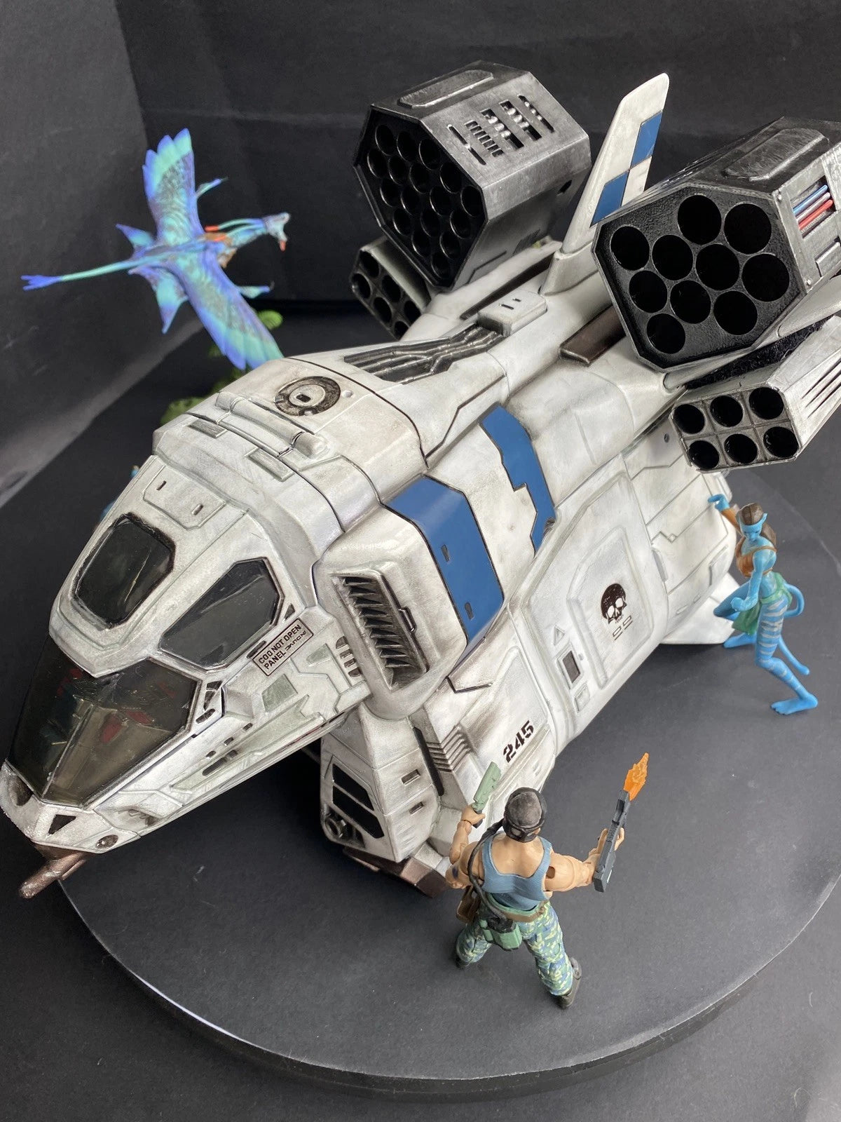 Avatar Way of Water RDA VTOL Dropship Pandora fire and ash Custom