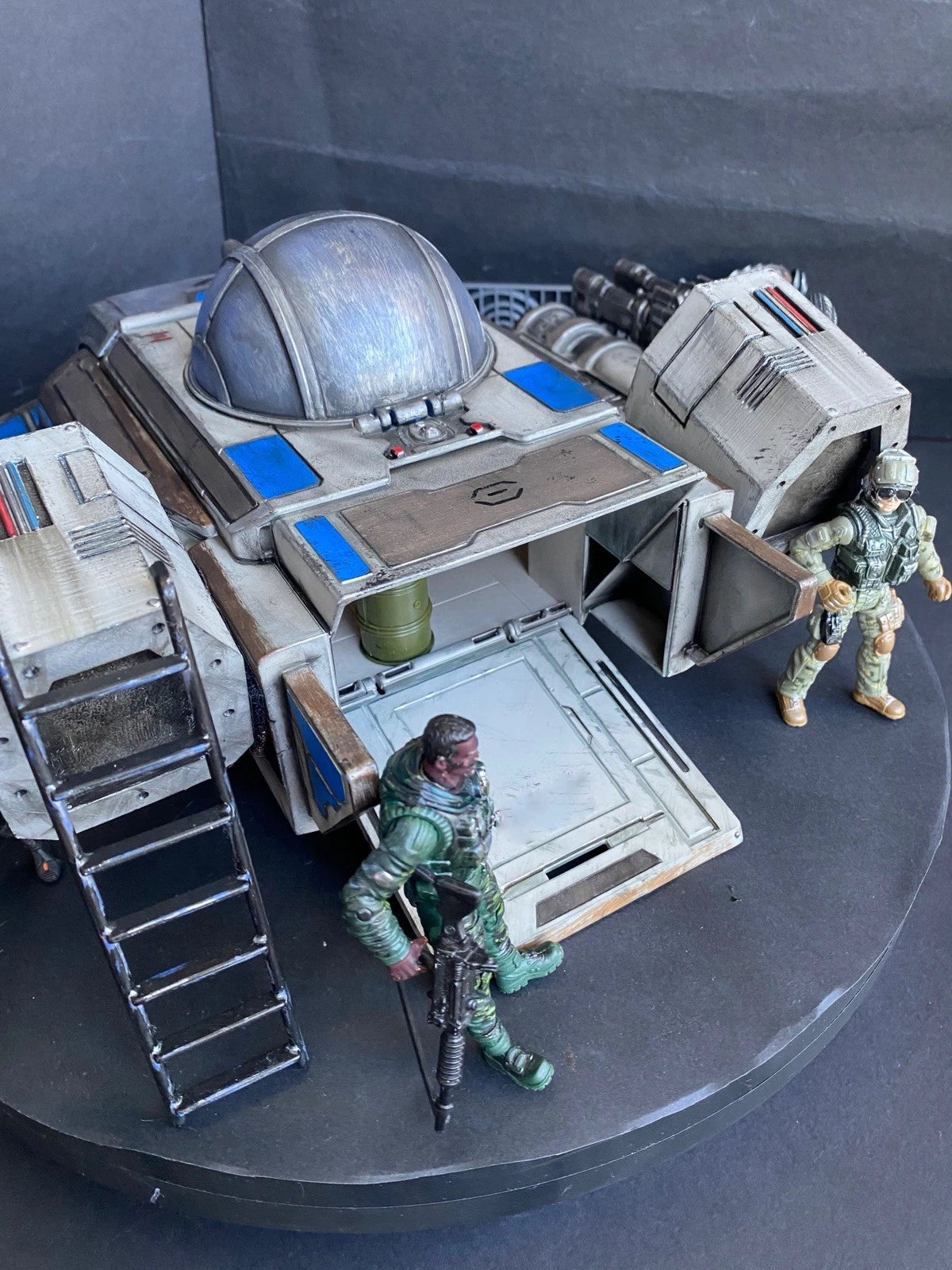 “SKYLOCK” Dropship Gun-Barge – Starship Troopers Mobile Infantry Assault Custom