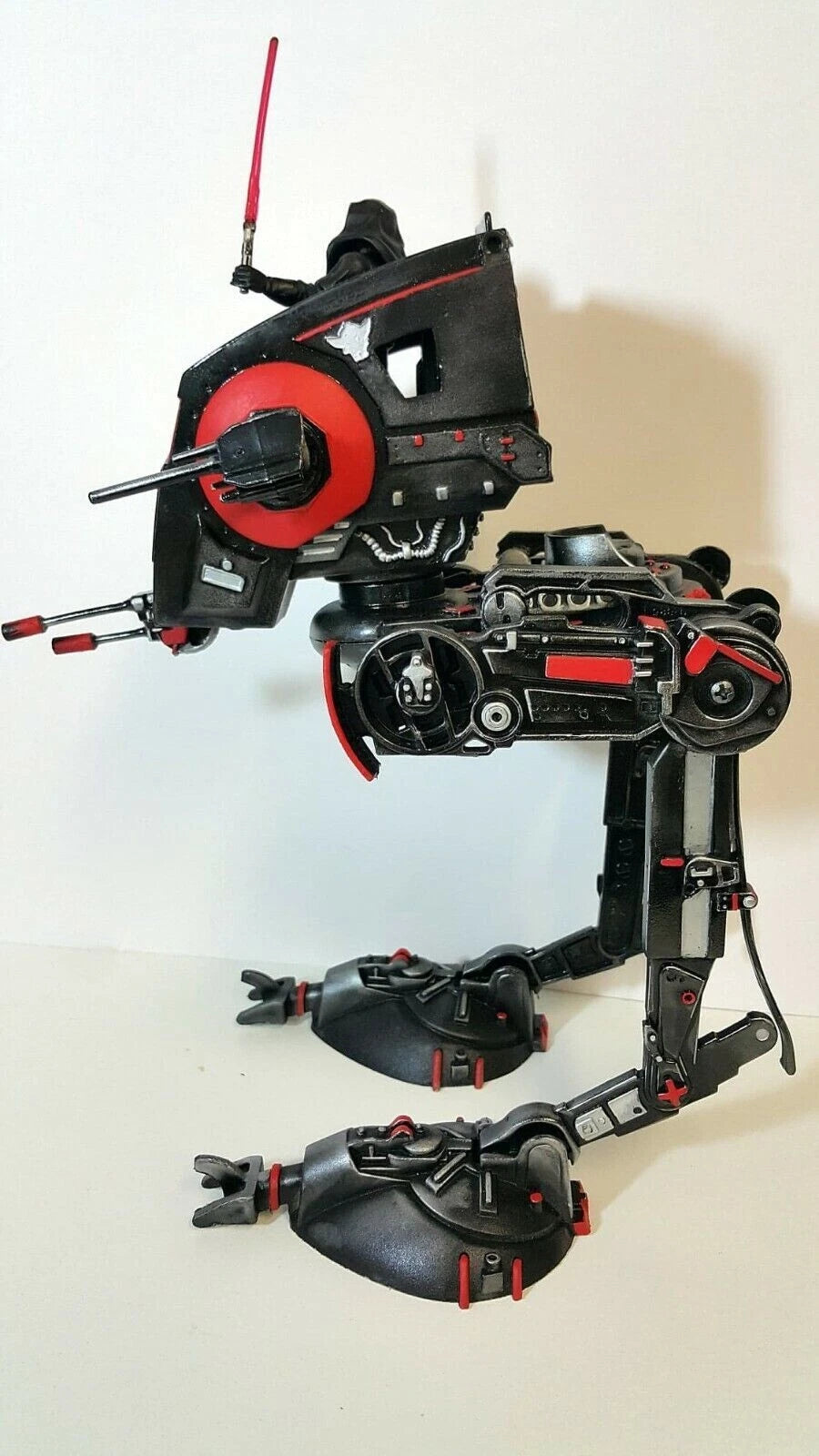 Vintage Star Wars AT ST Night Fang Mauler | Mandalorian Custom Sith hand painted