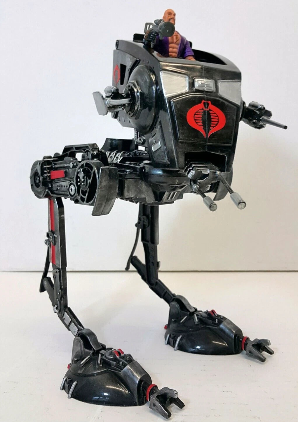 GI Joe Cobra x Star Wars Black Series AT-ST Mandalorian Vintage Collection