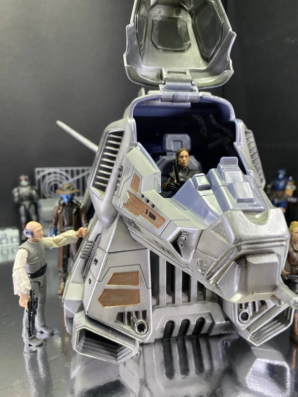 Andor Star Wars Dustjaw Evac Lander Dropship Imperial Empire Kenner Collectible