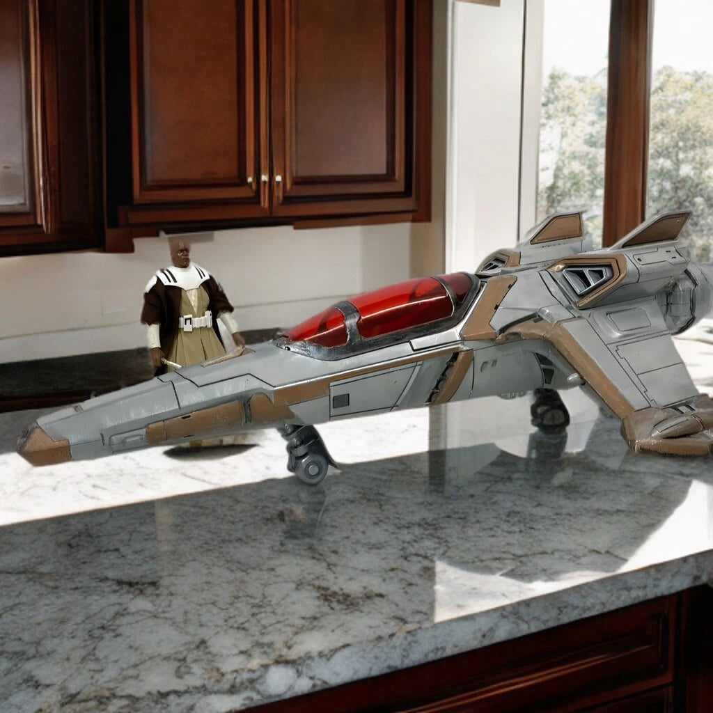 Star Wars Crimson Glass Starfighter Custom Ahsoka Rebels Clone Wars Mandalorian