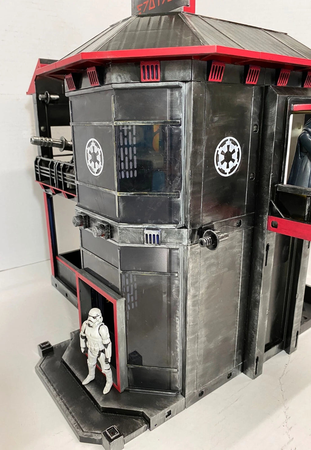 Star Wars Royal Guard Emperor Palpatine Headquarters Vintage Kenner Custom - view 6
