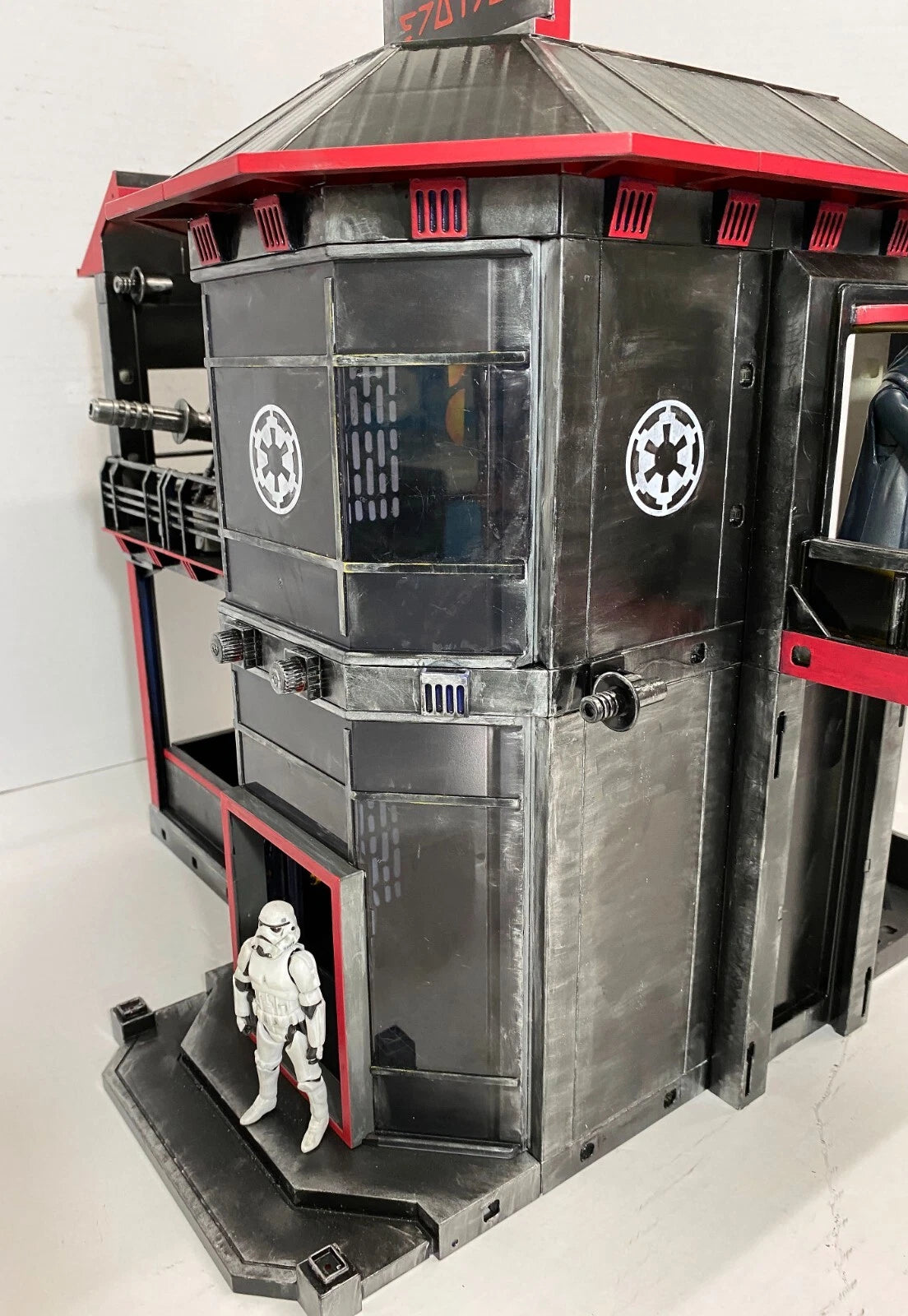 Star Wars Royal Guard Emperor Palpatine Headquarters Vintage Kenner Custom - view 6