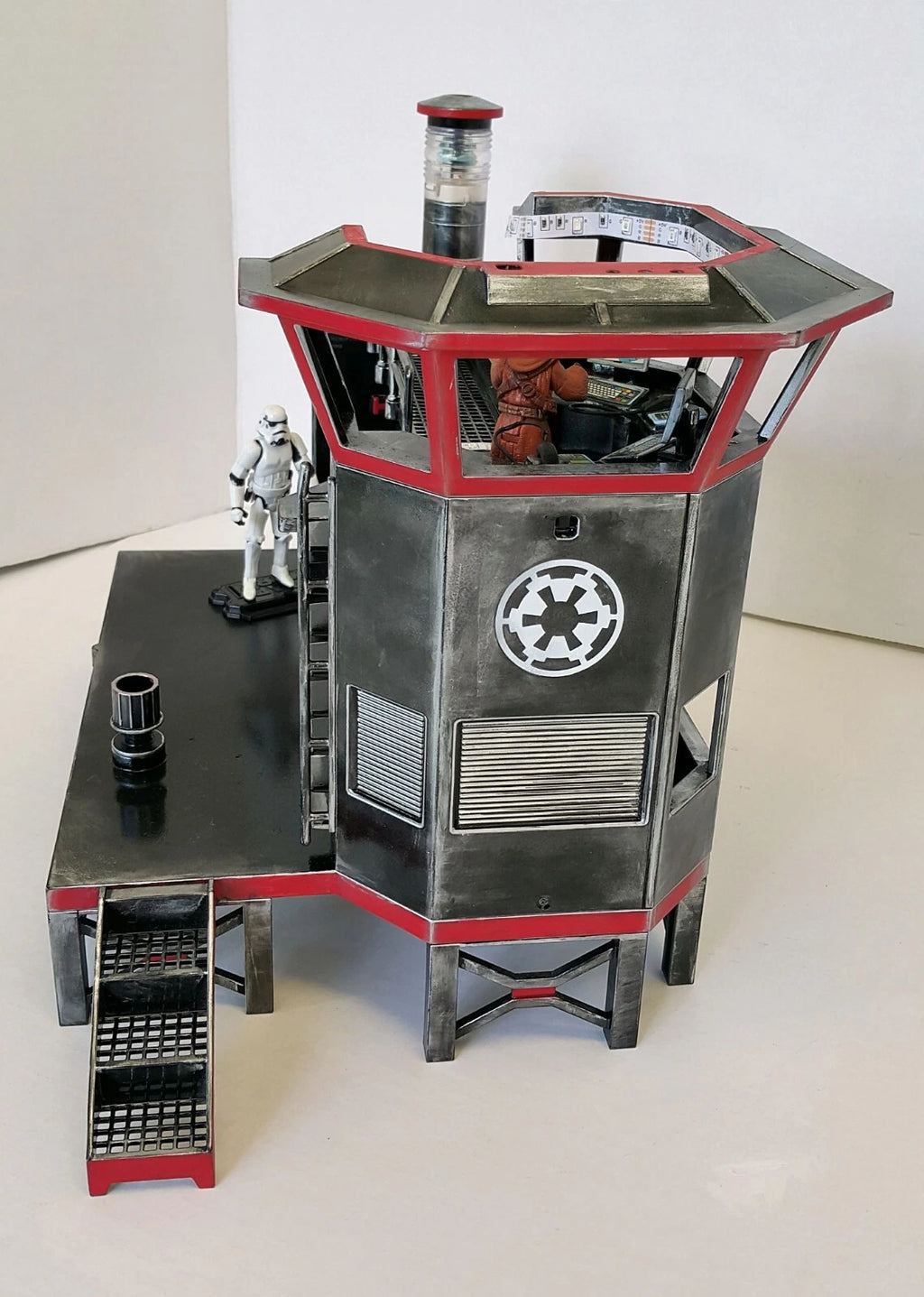 Andor Star Wars Dread Bastion Outpost Custom Imperial Detention/Command Diorama - view 5