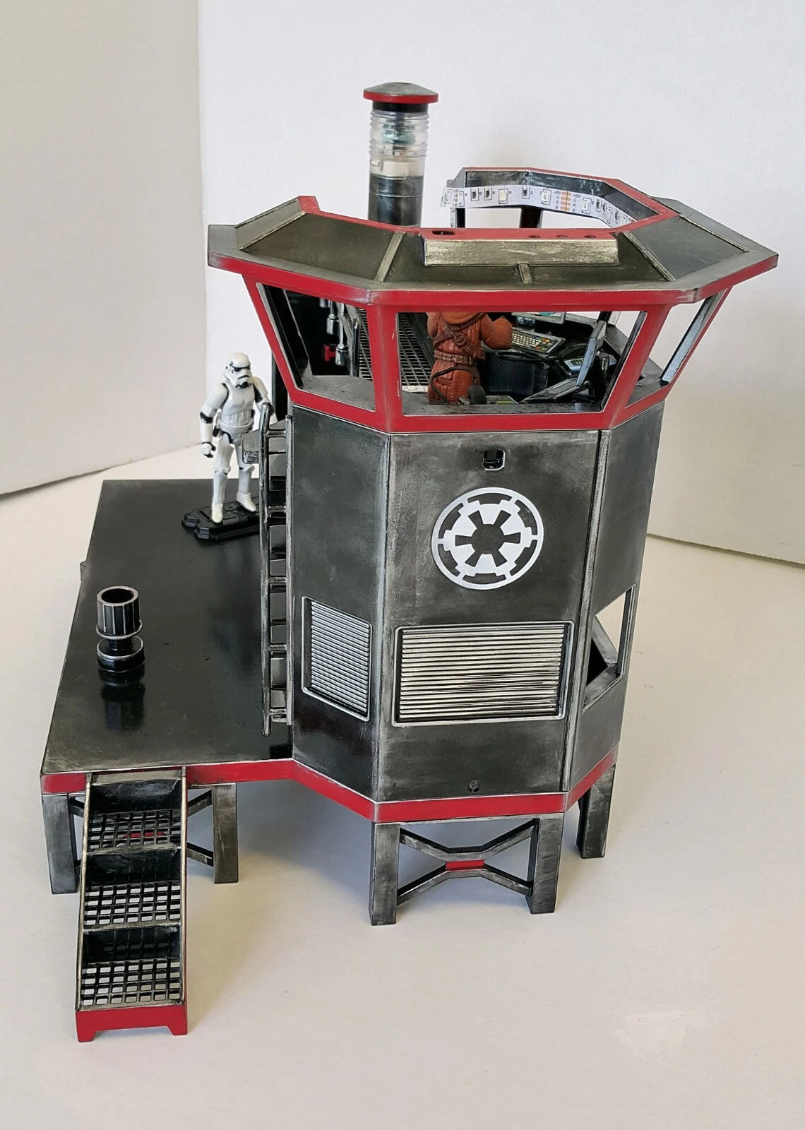 Andor Star Wars Dread Bastion Outpost Custom Imperial Detention/Command Diorama - view 5