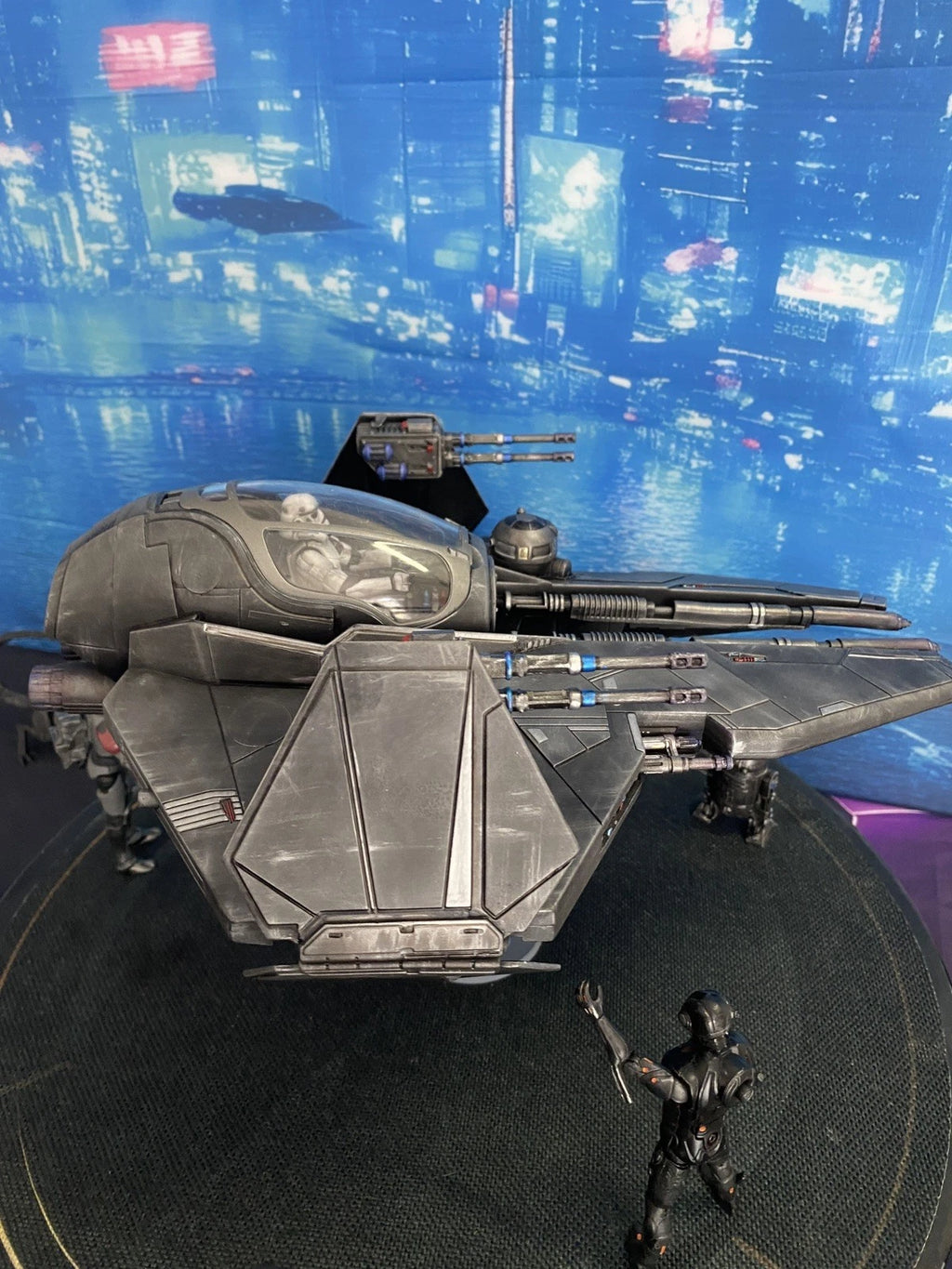 Imperial Starfighter Andor Mandalorian Sith Empire collectible Star Wars Custom