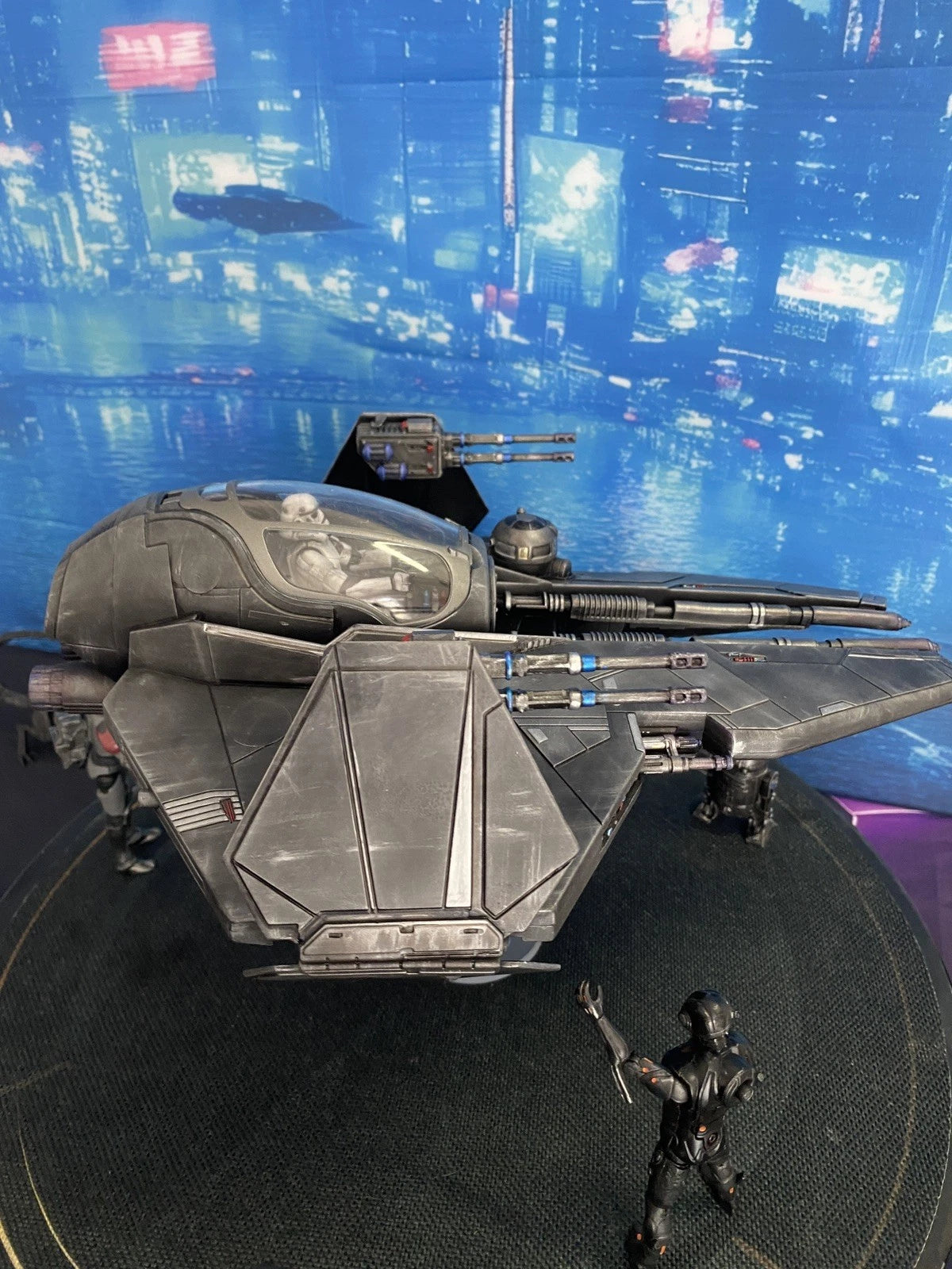 Imperial Starfighter Andor Mandalorian Sith Empire collectible Star Wars Custom