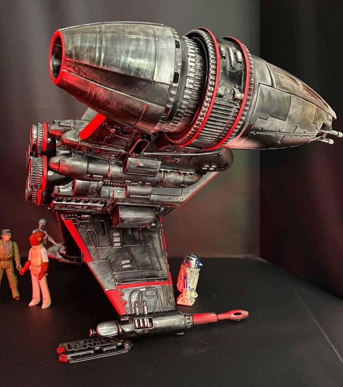 Star Wars Hellion Vortex B-wing Interceptor vintage Maul Shadow lord collectible - view 3