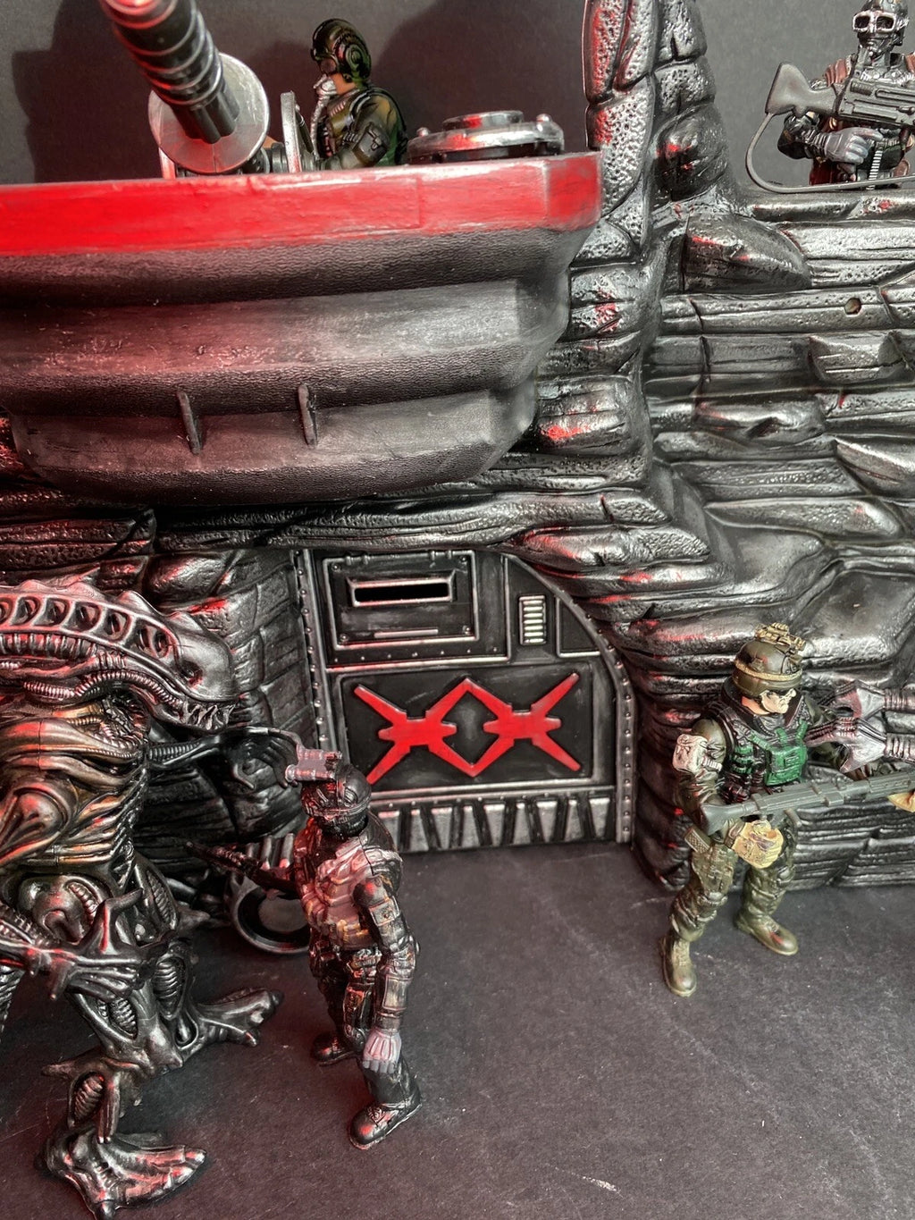 Weyland Yutani Outpost Aliens Colonial Marines Diorama Vintage Alien Earth