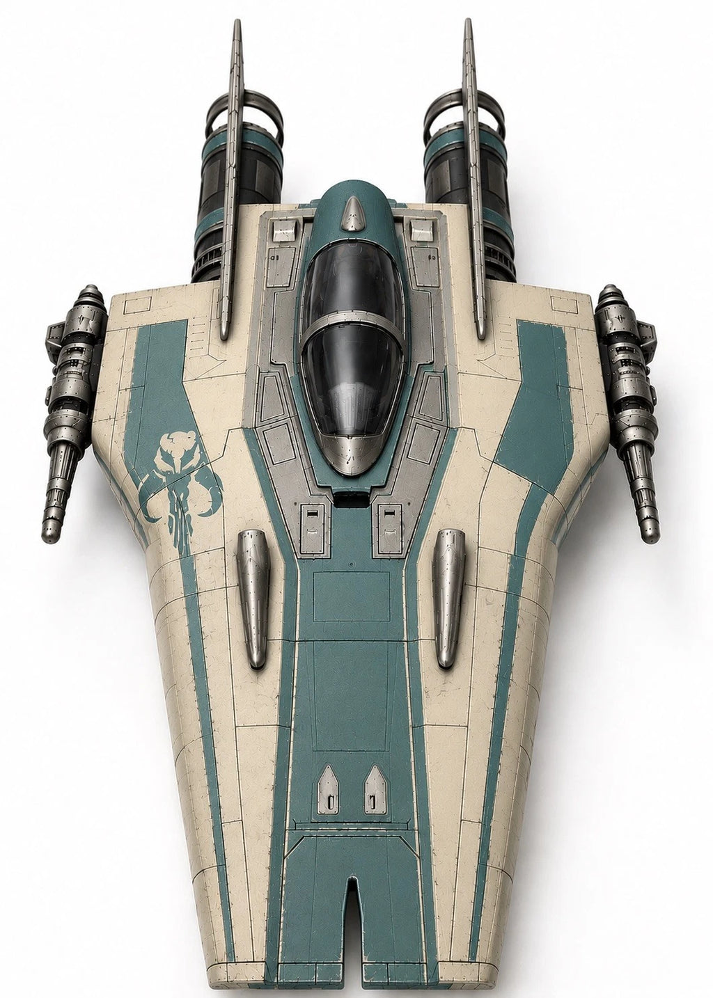 Mandalorian A-Wing Commission Star Wars Andor Vintage Sith Kenner Custom