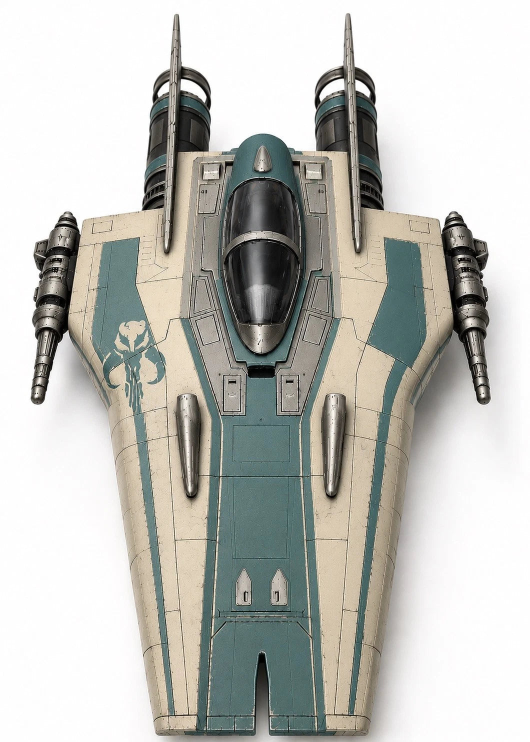 Mandalorian A-Wing Commission Star Wars Andor Vintage Sith Kenner Custom
