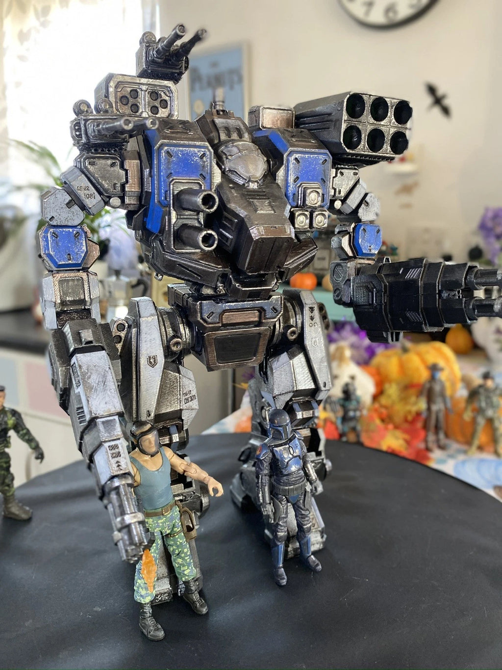 Cobra AttackMech OS-221 Urban Exo Custom Heavy Walker GI Joe vintage collectible
