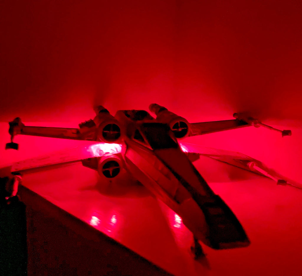 Prototype Star Wars X Wing Sith Fighter Palpatine Vintage TVC Custom Collectible