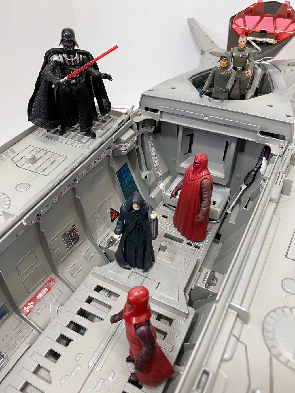 Star Wars Imperial Shuttle Andor Rogue One Palpatine Vader Kenner Vintage Custom - view 10