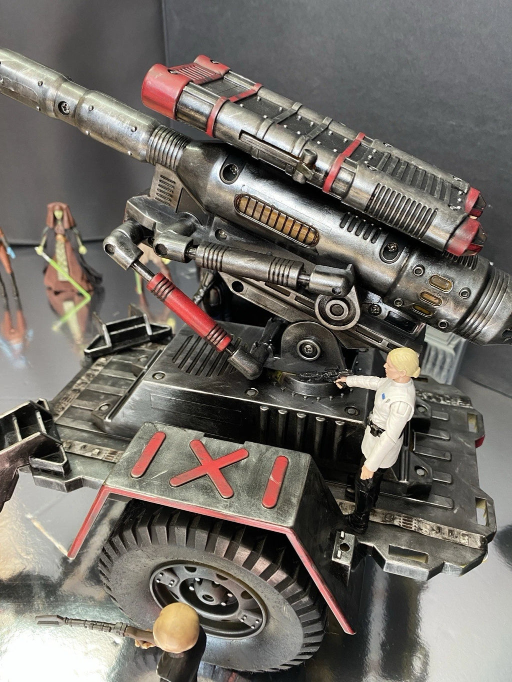 First Order Turbolaser Star Wars Heavy Artillery AV7 Andor Vintage Black Series