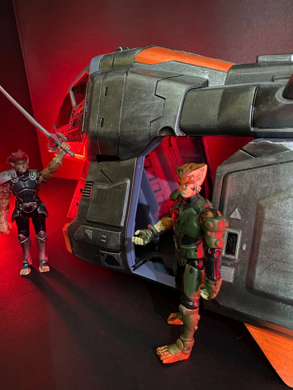 Thundercats ThunderStrike Prototype Vintage TJN Tygra Lion-o Super7 Custom - view 15