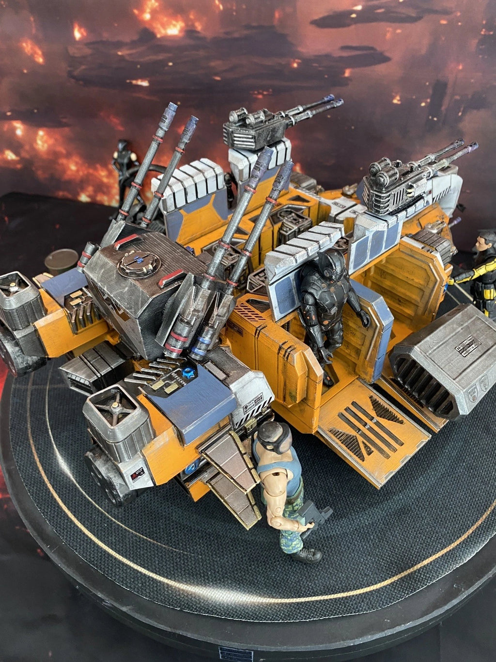 Tai Yong  NEX-8 Blacksite Carrier | Custom Deus Ex Corporate Assault Craft